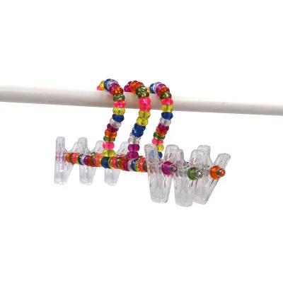 10pcs/lot Adult pearl plastic hanger colorful crystal ball beautiful hangers for clothes pegs coat suit dress hanger