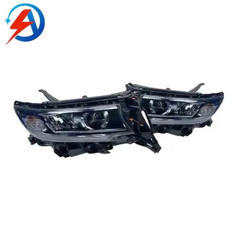 مصباح أمامي LED عالي الجودة OEM لنظام إضاءة السيارات Toyota Prado 6000k درجة حرارة اللون أجزاء مجددة لفترة طويلة