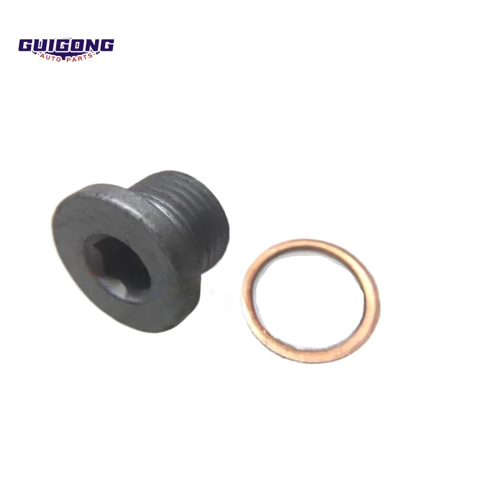 GUIGONG Genuine Engine Oil Pan Drain Plug Gaskets Washers For Infiniti Q50 Q70 2.0T Mercedes M274 Car Accessories