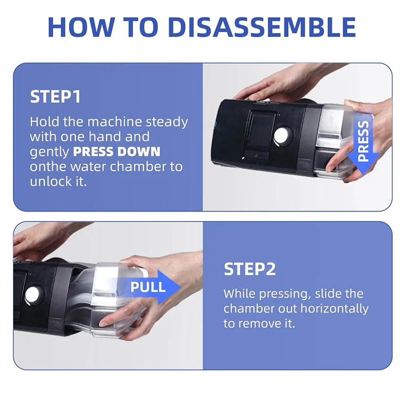 ABJN-Airsense 10 가습기 물통 S10 시리즈 CPAP 기계 물 탱크용 물 챔버