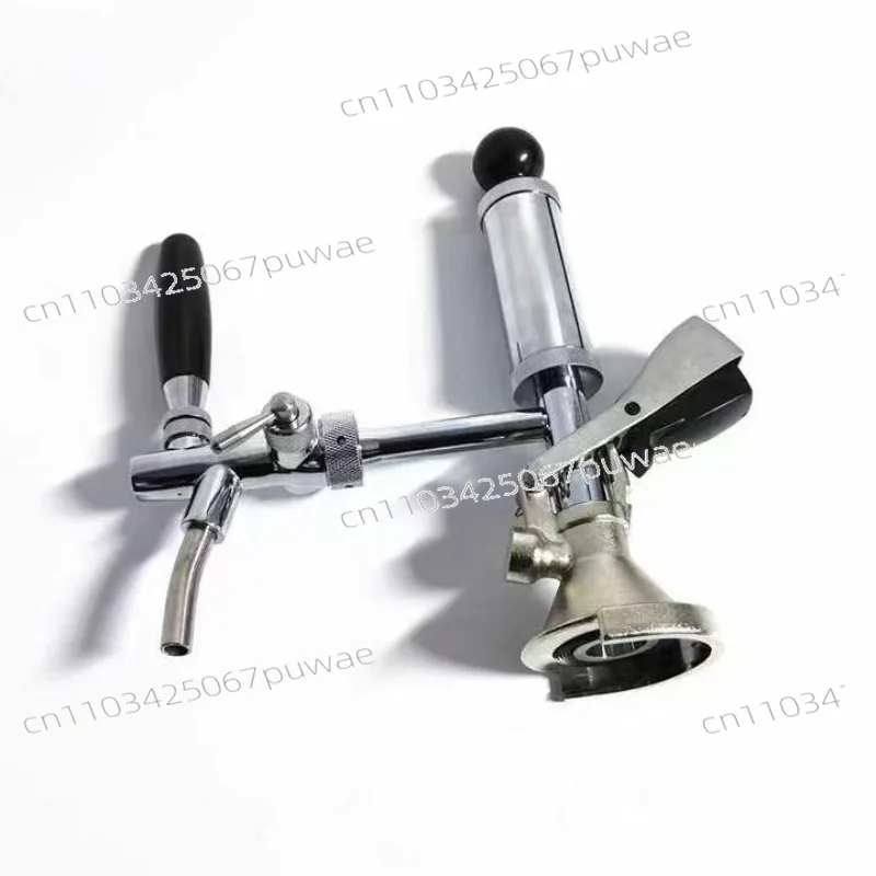 Portable Manual Beer Tap Dispenser, Type A Plate Beer Tapping Tool Kit for Home Bar Draft Beer Brewing