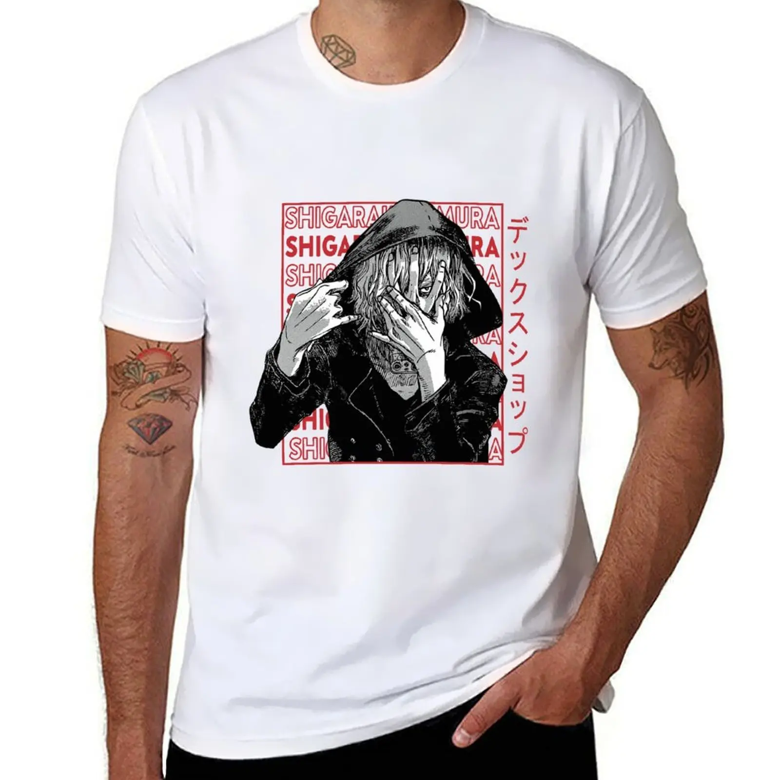 

Shigaraki Tomura T-Shirt t shirt custom print man t shirt cotton T-Shirt