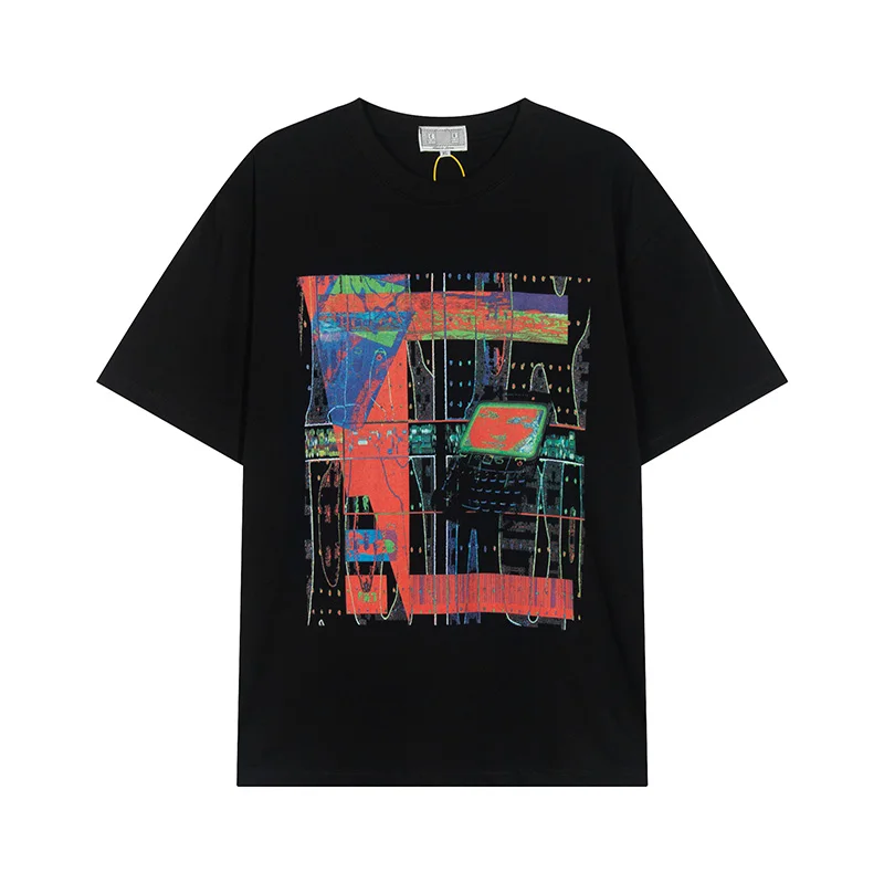 New Cav Empt Punk Pattern Printing T-shirts Spring Summer Men Woman Good Quality O-Neck Casual Versatile C.E Top Tees