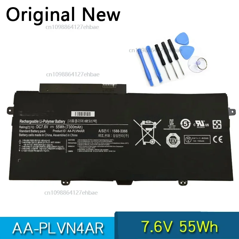 

Оригинальный аккумулятор для ноутбука AA-PLVN4AR BA43-00364A для Samsung NP-910S5J NP-930X3G 940X3G NP910S5J NT910S5J NT940X3G NT930X3G