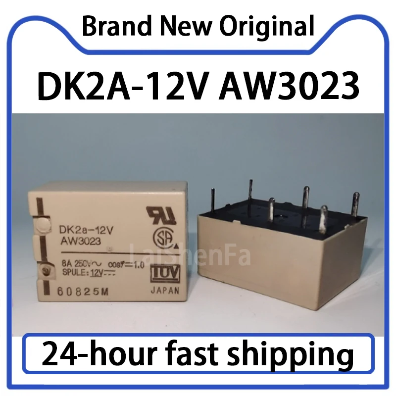 DK2A-12V AW3023 6-контактное силовое электромагнитное реле, оригинальный запас DK2A-12V AW3023 6-контактное силовое электромагнитное реле, оригинальный запас