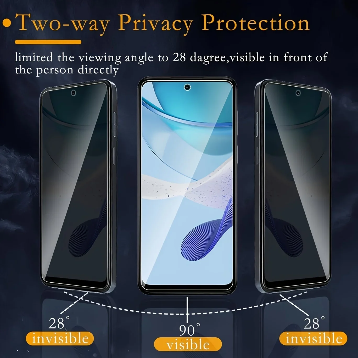 3Pcs Anti Glare Tempered Glass For Huawei Nova 2i Lite 2Plus 3Lite 4E 5T 5i Pro 6Se 7Se Anti-Peeping Privacy Tempered Phone Film