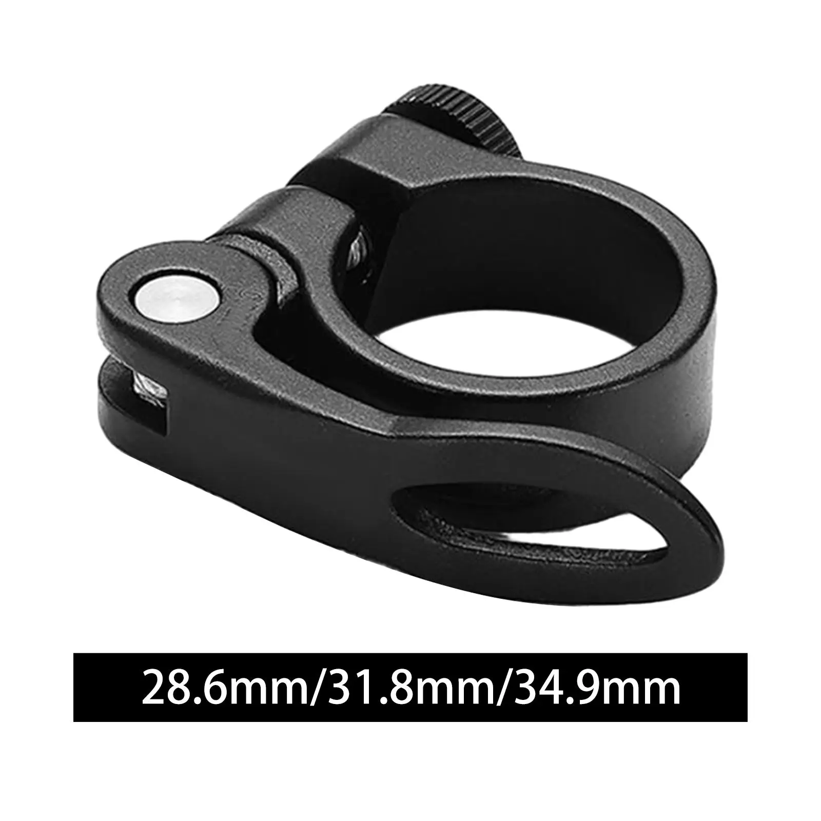 Bicycle Seatpost Clamp Lightweight Replace Parts Easy Installation Quick Release Seatpost Collar Accessories for Road Bike