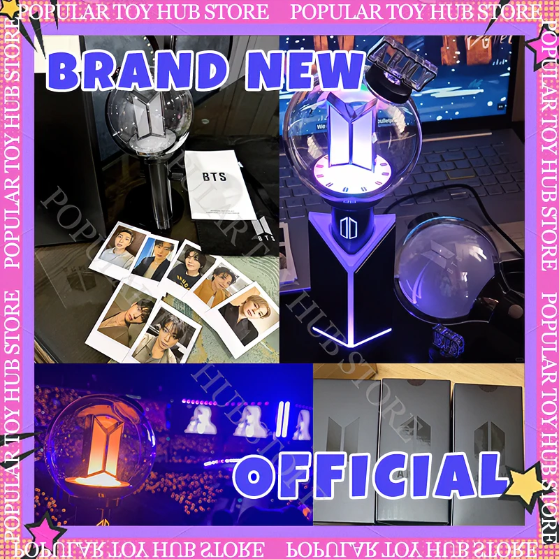 Nuevo y Oficial Lightstick Kpop BTS ARMY 4ª Generación, Versión Bluetooth, Control por APP, Múltiples Opciones de Color, Regalo para Fans de BTS