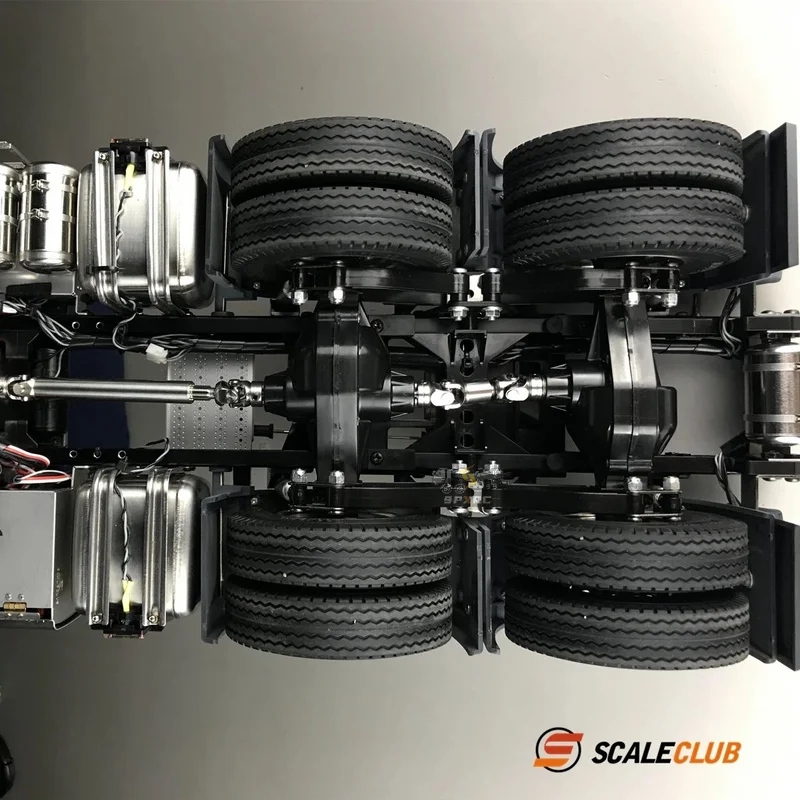 Scaleclub 1/14 Traktor Schlamm Kopf Klettern Simulation Metall CVD Antriebswelle Universal Joint Kupplung Für Tamiya Scania 770S MANN