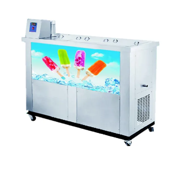 

Hot sale 6 molds ice lolly making machine with CE approved high quality ice lolly popsicle making machine