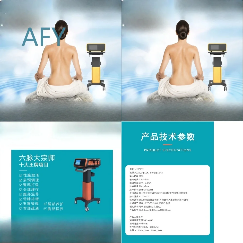 Lucky Cat Tee Master Jingtong World Moxibustion Guide Wave Vitality Meridian Instrument for Acupuncture Therapy for TCM