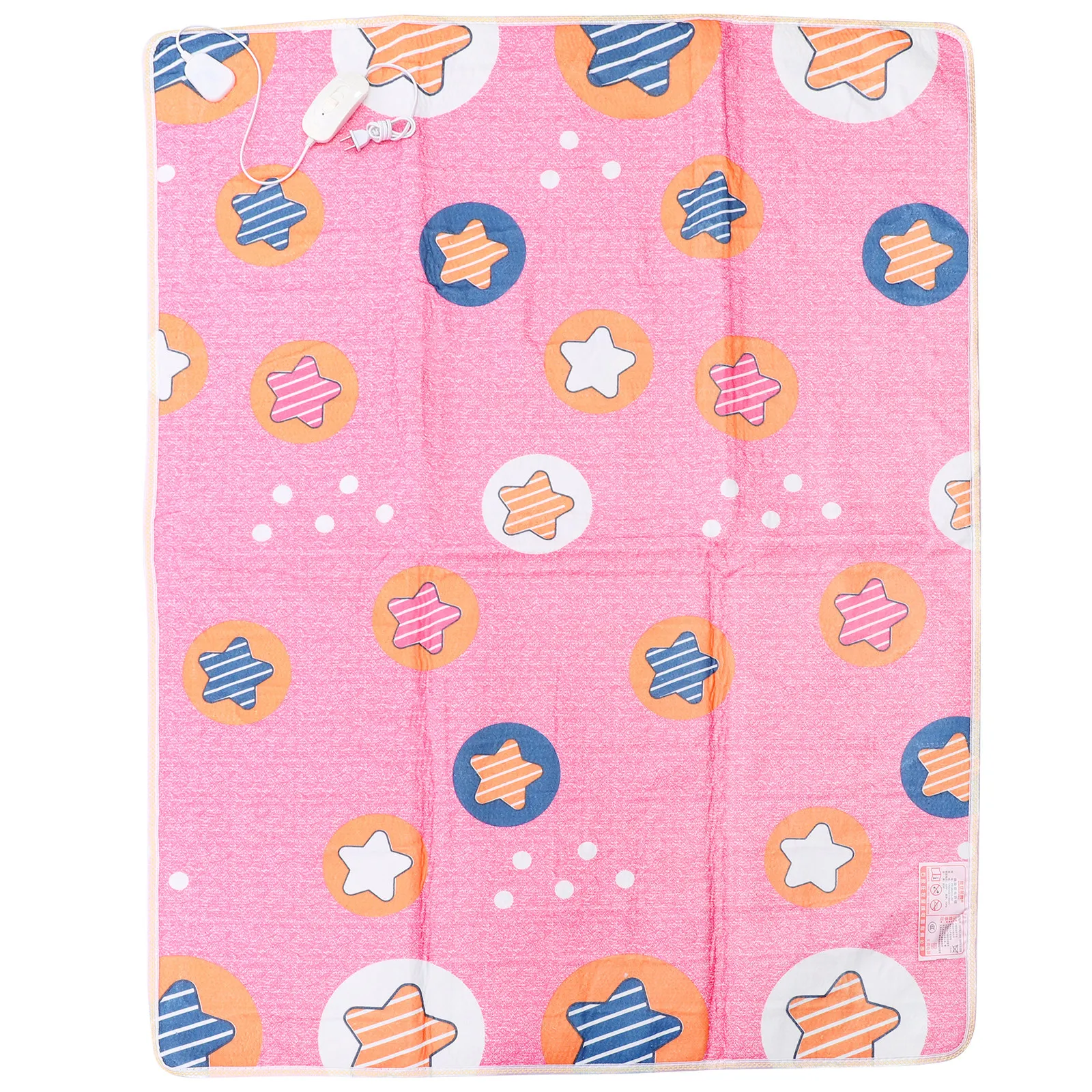 

Double Heated Blanket 145x110cm Floral Warm Sheet for Home Camping Backpacking Breathable Lightweight Thermal