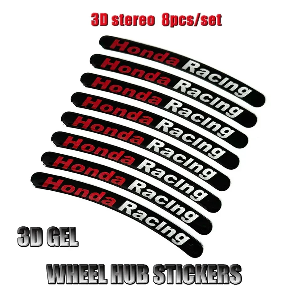 New Motorcycle Stickers Universal Wheel Stickers HONDA Wheel Modification Stickers Car Reflective Stickers Decor