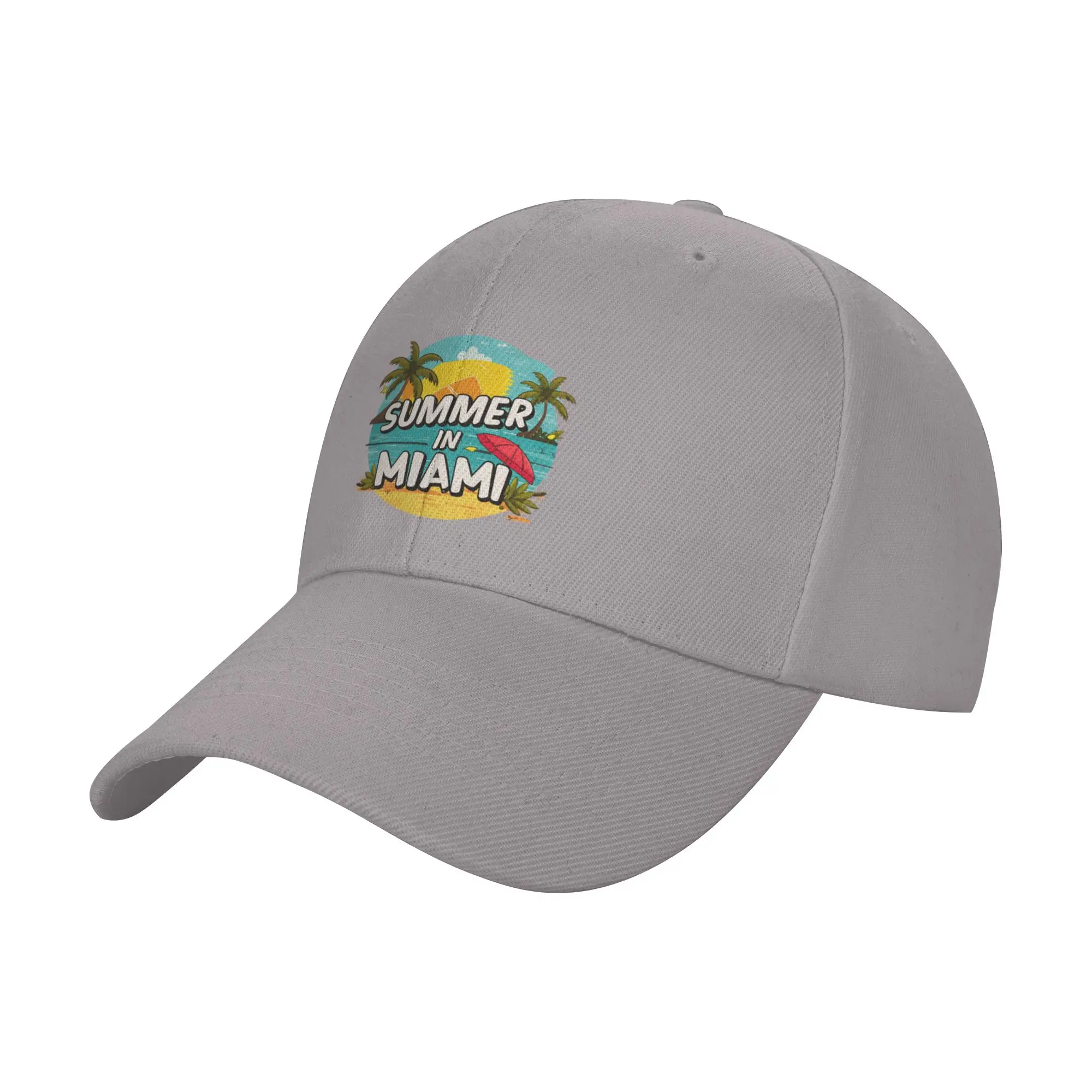 Hot Sale Soaking Up the Sun  Summer in Miami Baseball Cap  Breathable Men's Panama Hat  Parade Men's Panama Hat