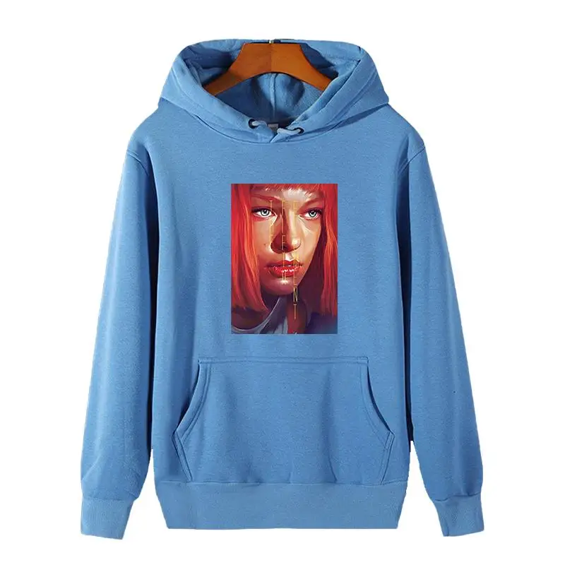 5th Element Fifth Element Ruby Rodd Leeloo Korben Dallas Zorg graphic Hooded sweatshirts winter thick sweater hoodie