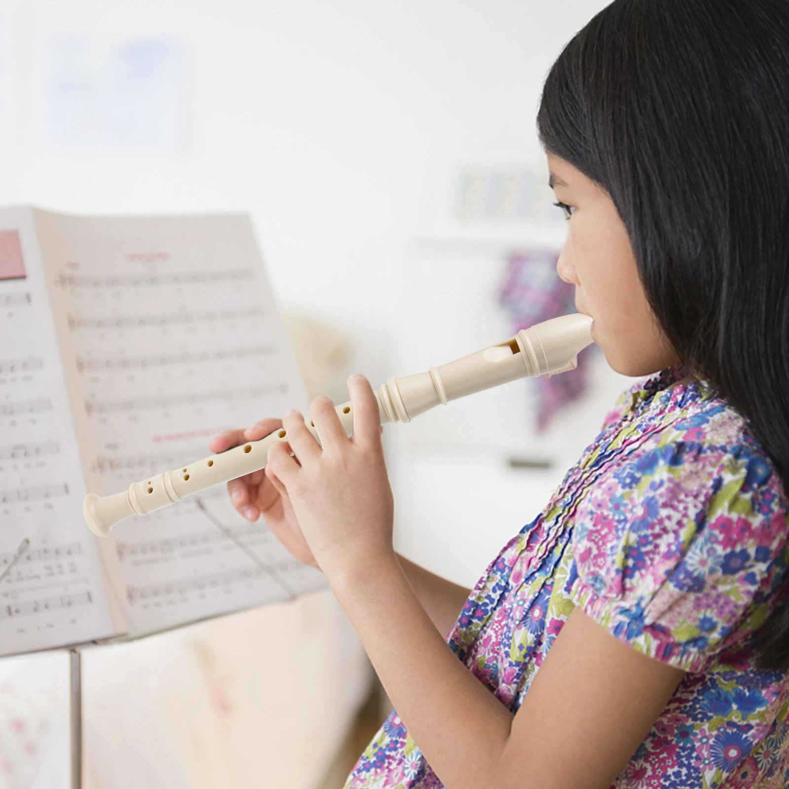 

2Sets Clarinet Beginner 8-Hole Resin Practice Wind Instrument Children Adult Music Teaching 8-Hole Clarinet