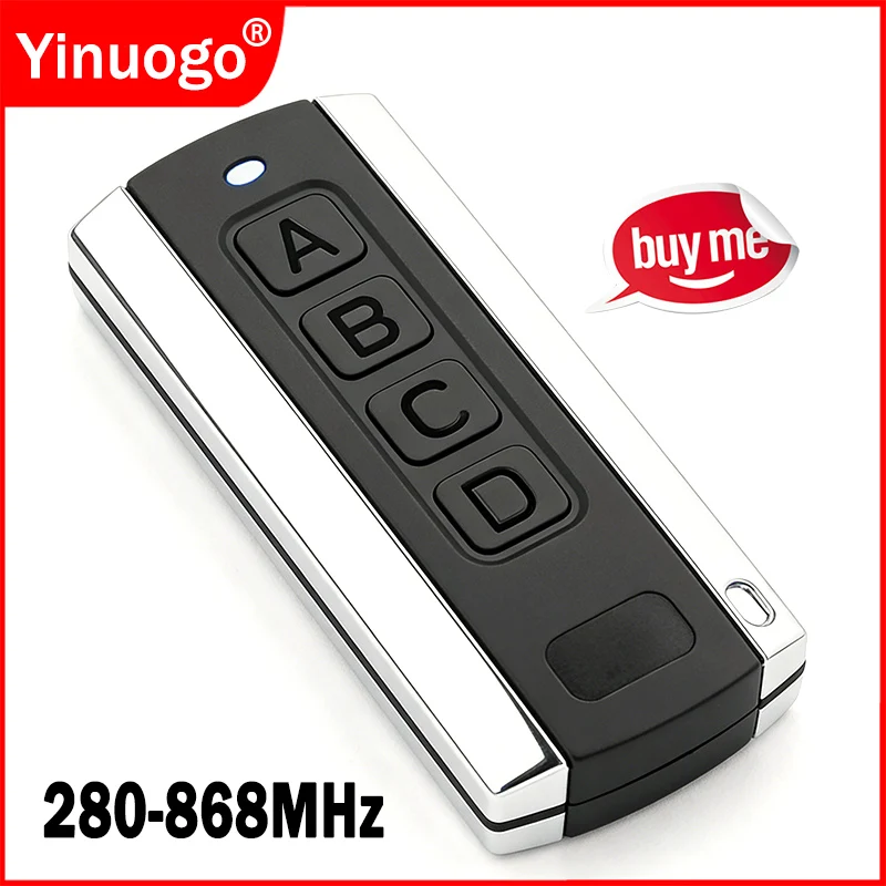 

Newest Garage Door Remote Control Duplicator 280-868MHz Multi-Frequency Gate Keychain for Barrier Opener Variable Code Grabber