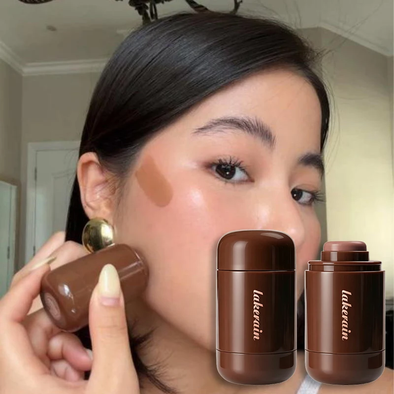Portable Cream Contour Stick 8 Colors Face Makeup Stick Long Lasting Daily Natural Beginner Multi‑color Pocket Contour Stick