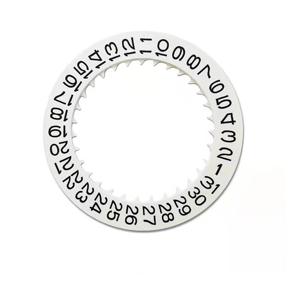 Replacement Calendar Disk for NH35 NH36 Movement Date Disc Modified Part Black/White Day Wheel Watch Accessories