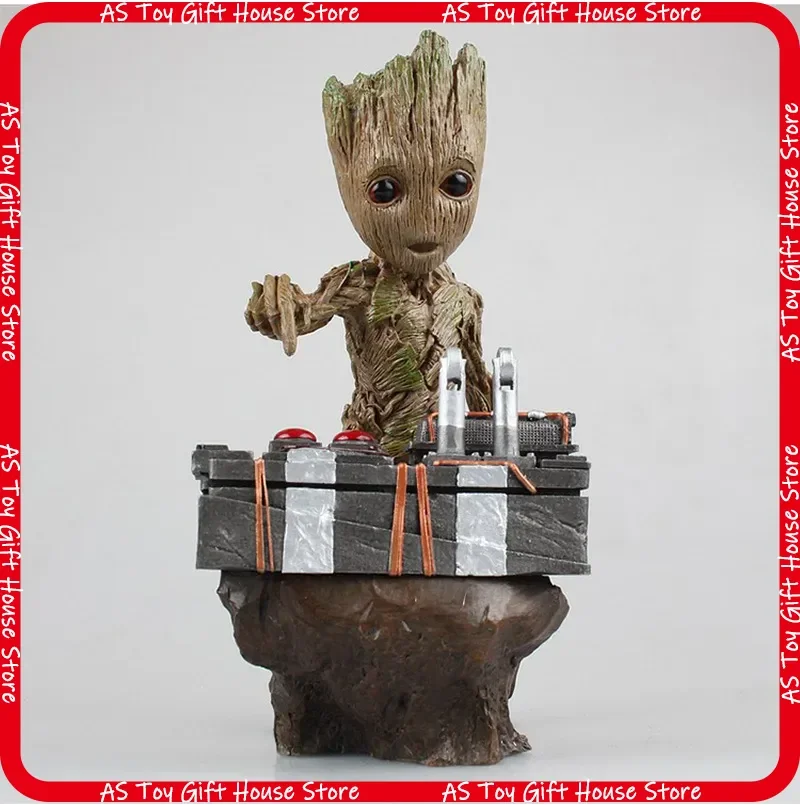 Hot Toys 2025 Groot Statue Model Guardians Of The Galaxy Avengers Pvc Anime Action Figure Toys Collection Gift For Adult Fans
