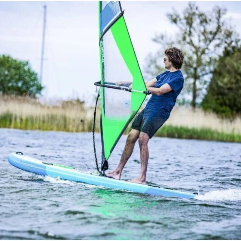 Direct Sale 10ft Kitesurfing Stand Up Board All Round Wind Inflatable Paddle Board Air Water Sports Windsurfing Board with Sail