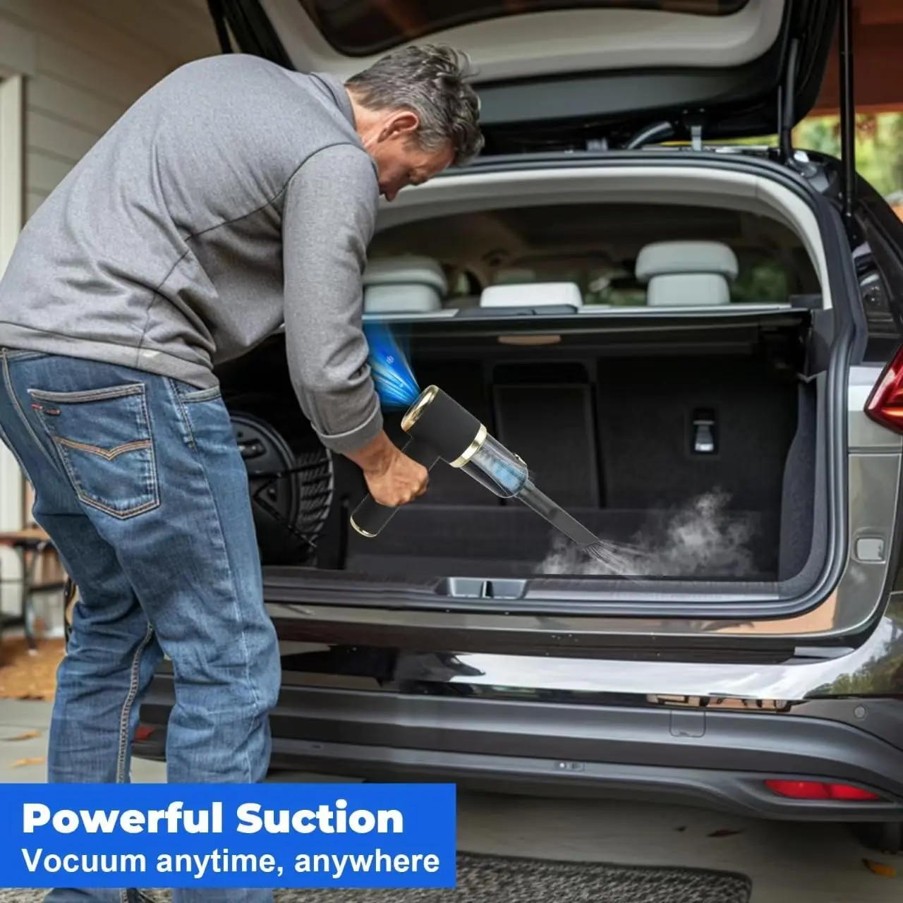 Auto-Staubsauger-12000PA, kabelloser Auto-Staubsauger, tragbarer Staubsauger für Auto, Auto-Staubsauger, Auto-Staubsauger mit hoher Leistung,