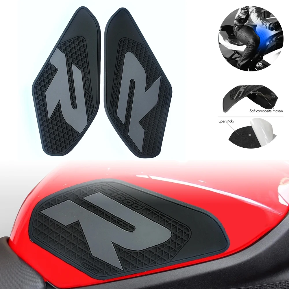 

For 2014-2020 BMW S1000R motorcycle modification anti slip side fuel tank pad PVC sticker
