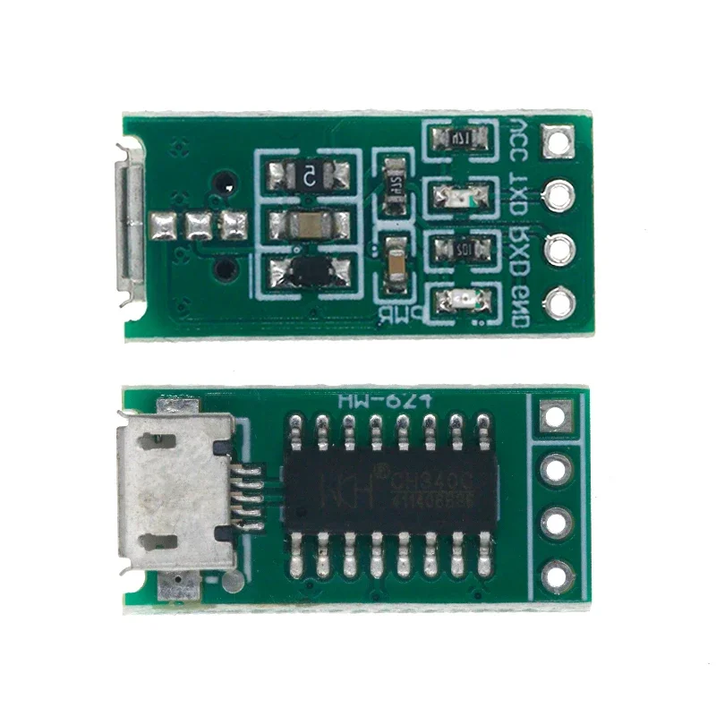 CH340C مايكرو USB إلى TTL المنفذ التسلسلي ISP تحميل وحدة 5 فولت 3.3 فولت 500ma استبدال CH340G CH340T ل STM32 51 مع خط دوبونت