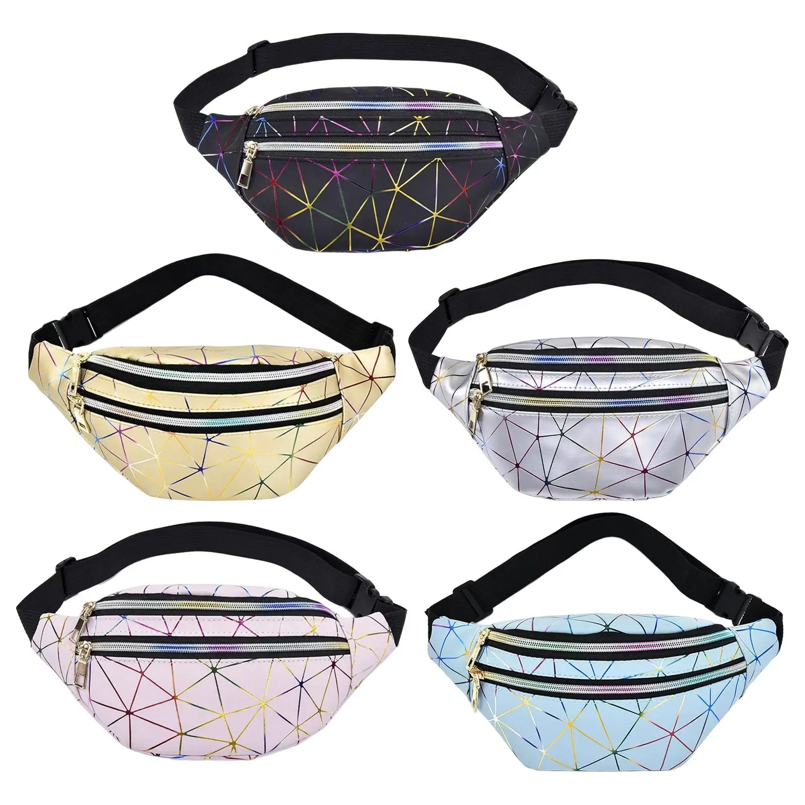 Waist Bag, Fanny Pack, Waterproof, Adjustable Strap, Casual, for, Cycling,