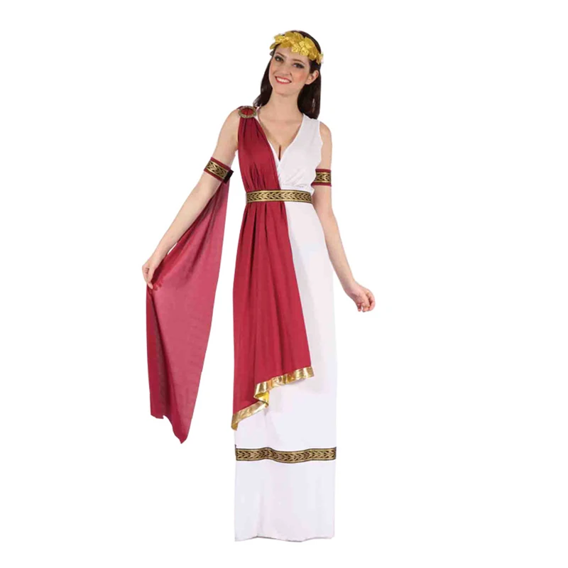 Adulto arabo antico romano spartano guerriero Costume Cosplay Zeus medievale greco dio grecia dea mitologia coppia vestito operato