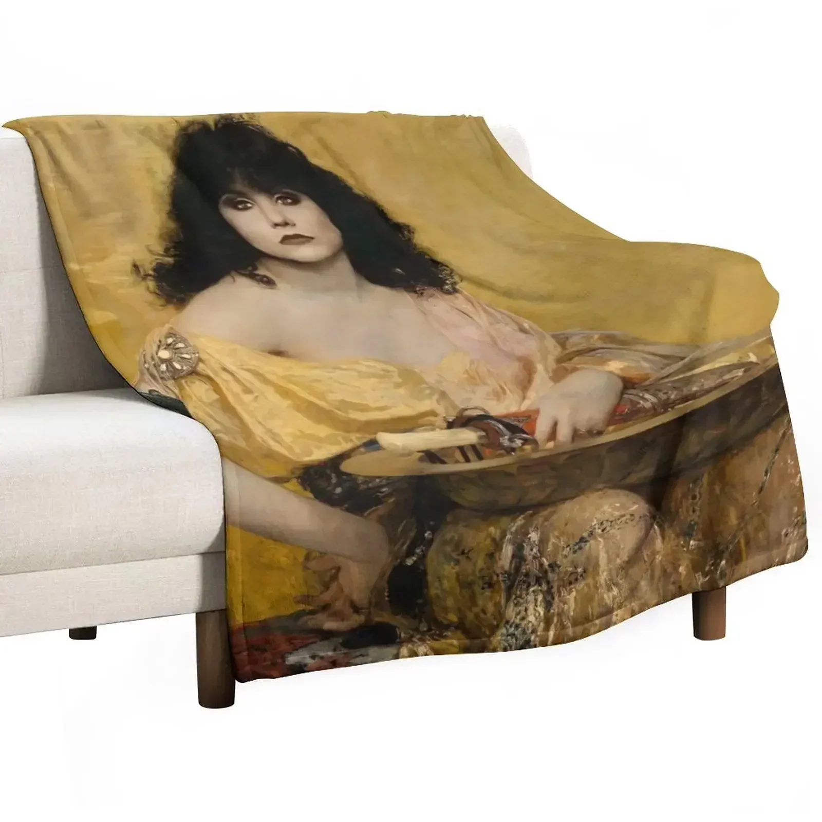 WWDITS Nadja HD Throw Blanket Designers Vintage Blankets For Sofas Blankets