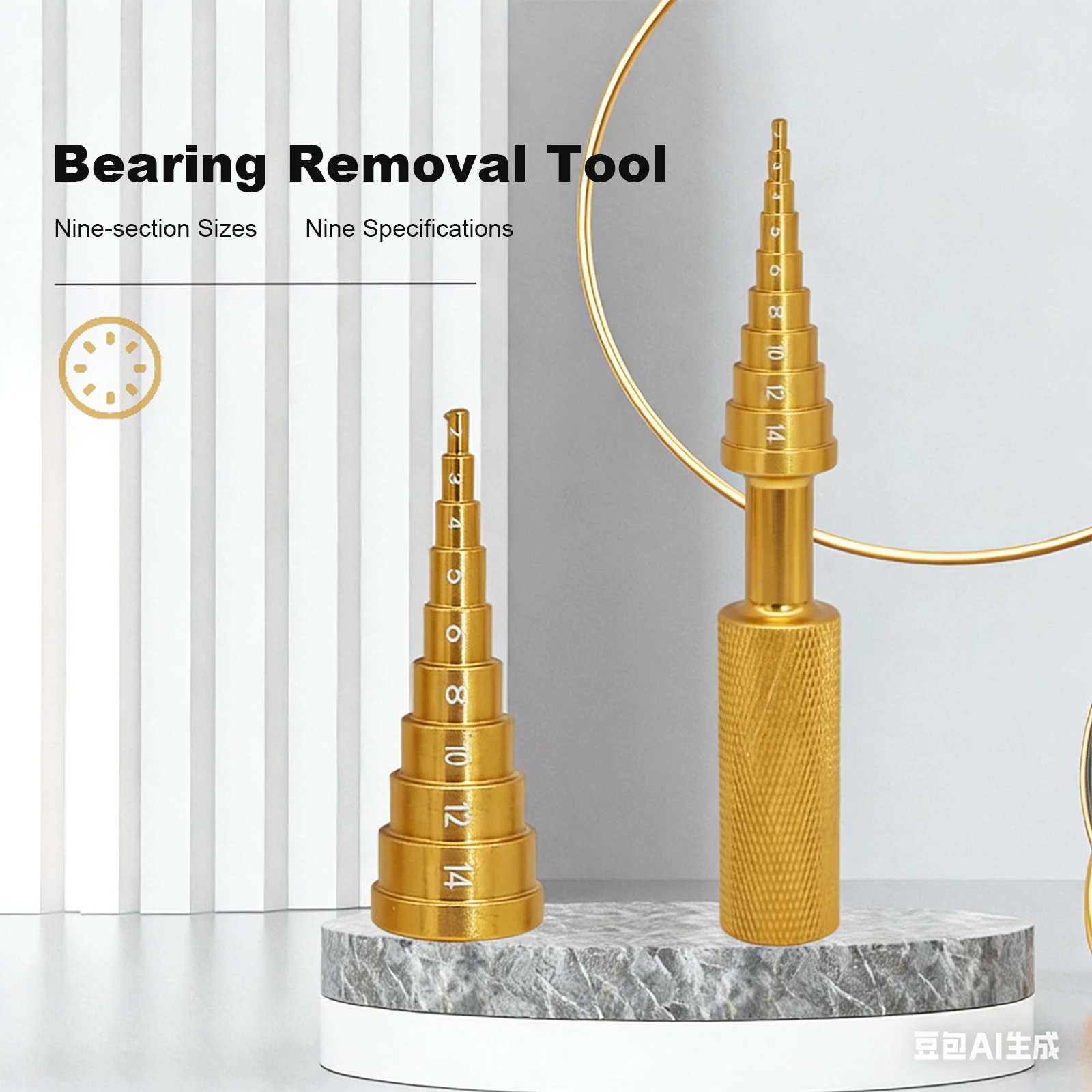 Bearing Removal and Installation Tool Automotive Tools Bearings Disassemblers Bearing Remove Installers for Rc Aircraft Model