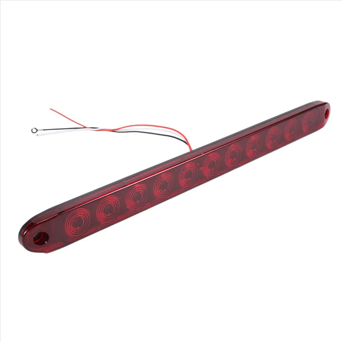 Compatible 1Pcs Red 15 Inch 11 Led Light Bar Stop Turn Tail 3Rd Brake Light Truck Trailer Identification Id Bar Waterproof