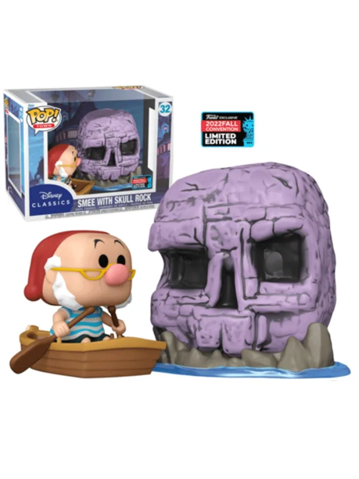 Funko Pop Smee With Skull Rock Disney Limited Edition 32