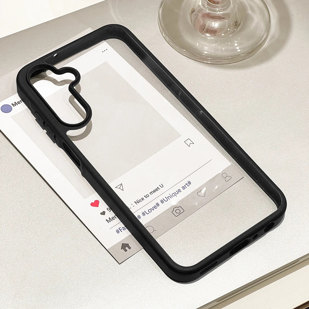 Weiche Silikon-Matte-Handyhülle für Samsung Galaxy S24 Ultra Funda S26 S25 FE S23 S26ultra Schutzhülle mit Trageband Fundas Capa