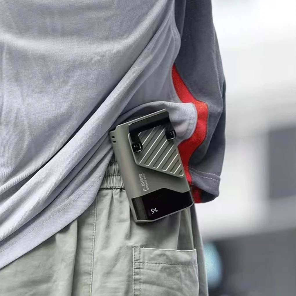 

2025 Новый портативный поясной вентилятор с зажимом для ремня, бесшумный светильник с пятью отверстиями, новый подвесной вентилятор на шею, подходит для путешествий на открытом воздухе офисного стола