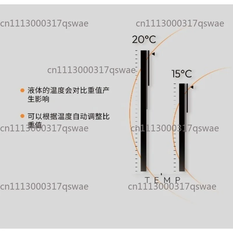 Wireless Home Brewing Liquid Density Meter And Thermometer Without Wireless Charger