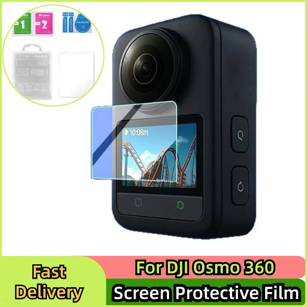 

For DJI Osmo 360 Tempered Glass Screen Protective Film HD Full Coverage Camera Screen Protector Explosion-proof Tempered Film