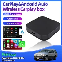 For Ford Expedition U222 U324 U324N U553 Auto Adapter Compatible with OEM Wired Car 2 IN 1 Wired To Wireless Carplay Converter