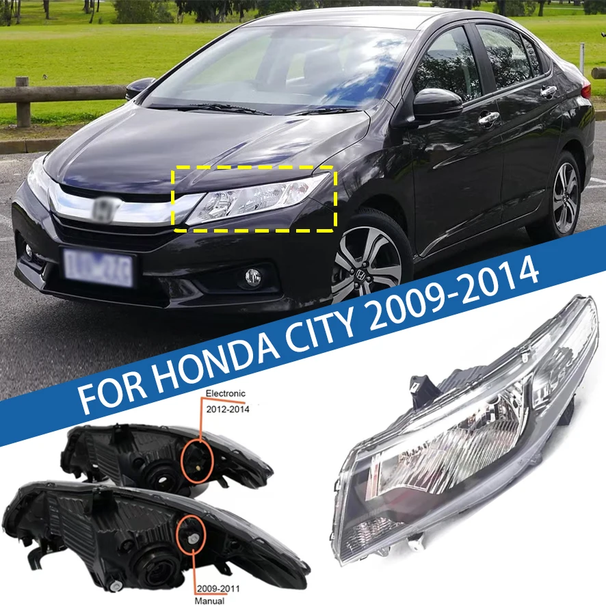 

Для Honda City 2009 2010 2011 2012 2013 2014 передний бампер фары фары дальнего света указатель поворота
