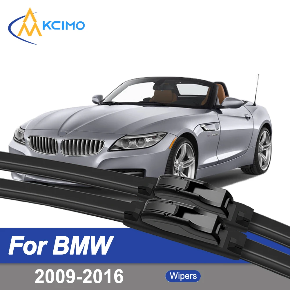 

Premium Rubber Durable Silent Front Windshield Wiper Blades 2pcs for BMW Z4 E89 2009-2016 Front Wiper Blades Set
