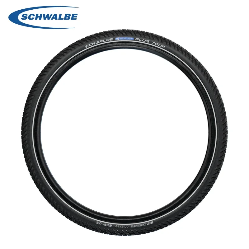 SCHWALBE MARATHON PLUS TOUR 26x2.00/700x35c/40c 28x1.75/28x2.00 Wired Bicycle Tire for MTB Road Travel Bike Cycling Parts