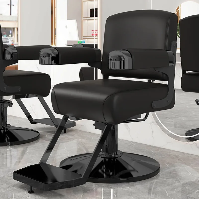Professional Hairdresser Barber Chair Reception Makeup Shop Pedicure Barber Chair Spa Salon Cadeira Barbeiro Salon Furniture