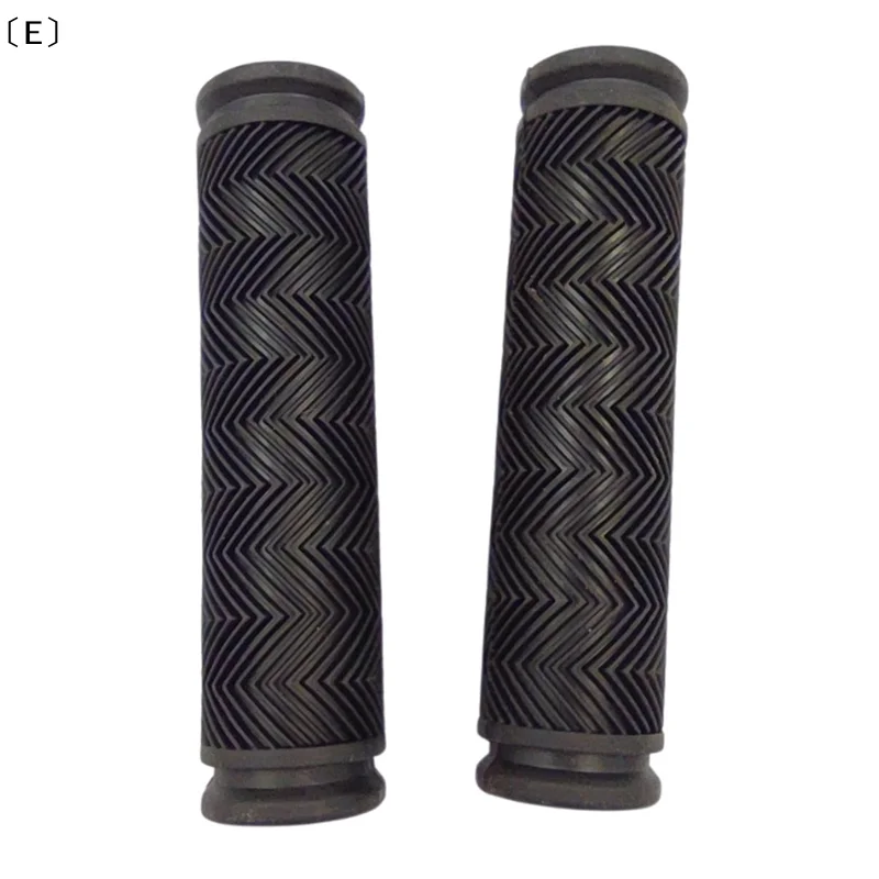 

〔E〕Rubber Bike Handlebar Grips Cover BMX MTB Mountain Bicycle Handles Anti-skid Bicycles Bar Grips Fixed Gear Bicycle Parts
