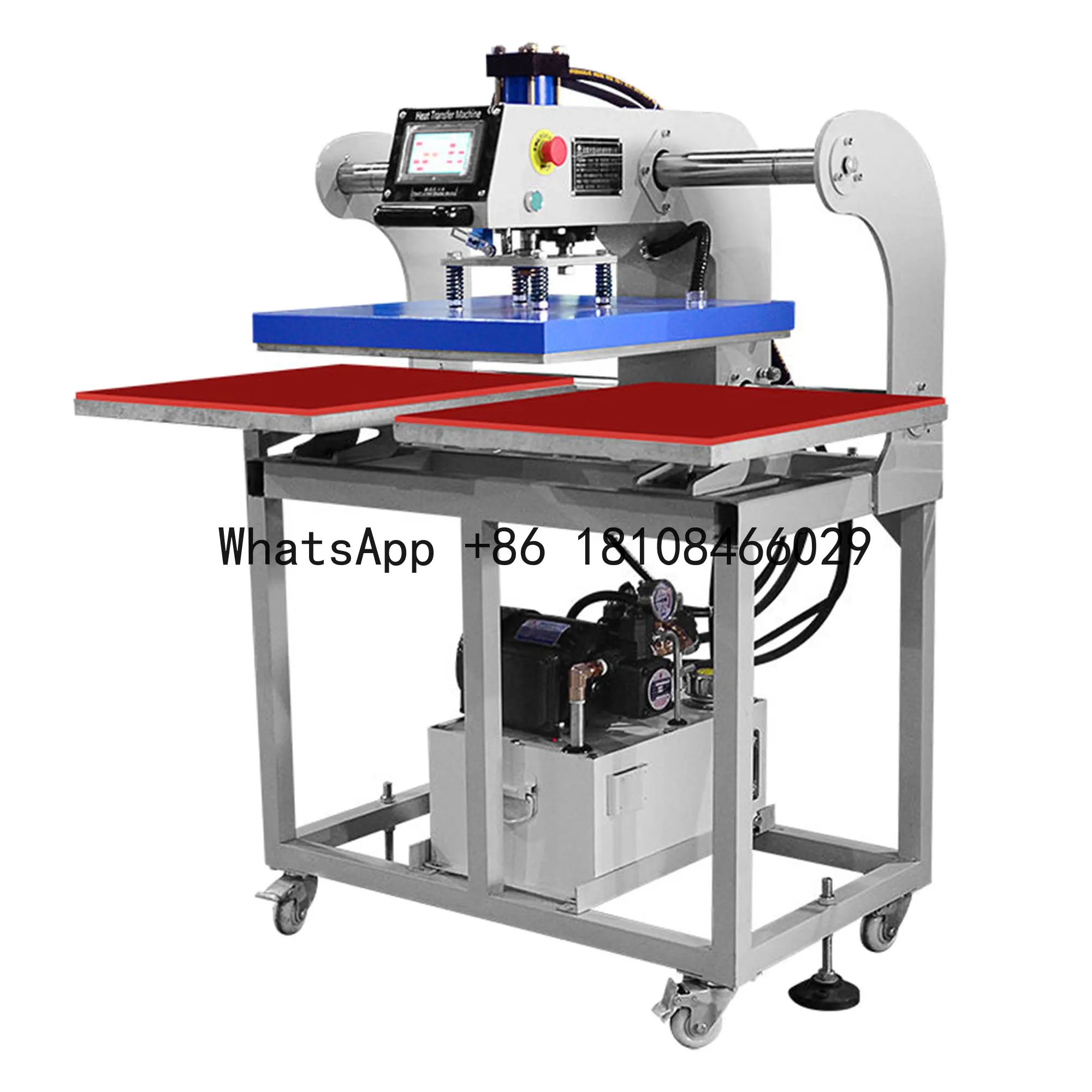 Dual Station 40*60cm 80 x 100  Fully Automatic Pneumatic Oil Hydraulic Multifunctional sublimation Heat Press Machines