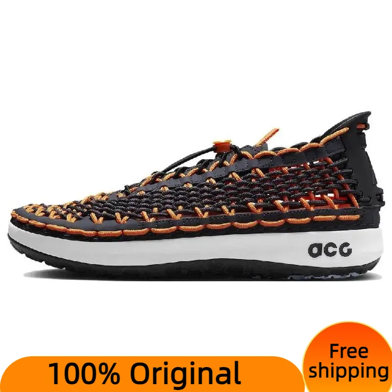 Nike ACG Watercat+ Bright Mandarin Gridiron Sneakers shoes CZ0931-001 With Original Box