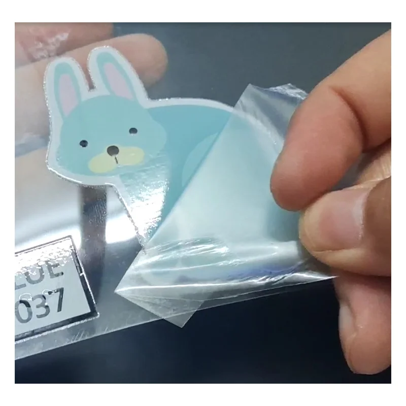 T02- Adhesive UV Transfer Sticker Label Printing For Food Packing