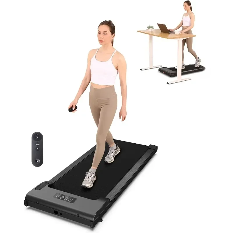 

Under Desk Treadmill,Portable Folding Treadmill,Larger Running Area, Small Mini Walking Pad Running Machine for Home