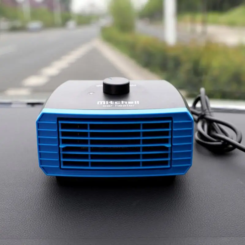 IN 1 12V/24V 120W Car Heater Electric Cooling Heating Fan Portable Electric Dryer Windshield Defogging Demister Defroster