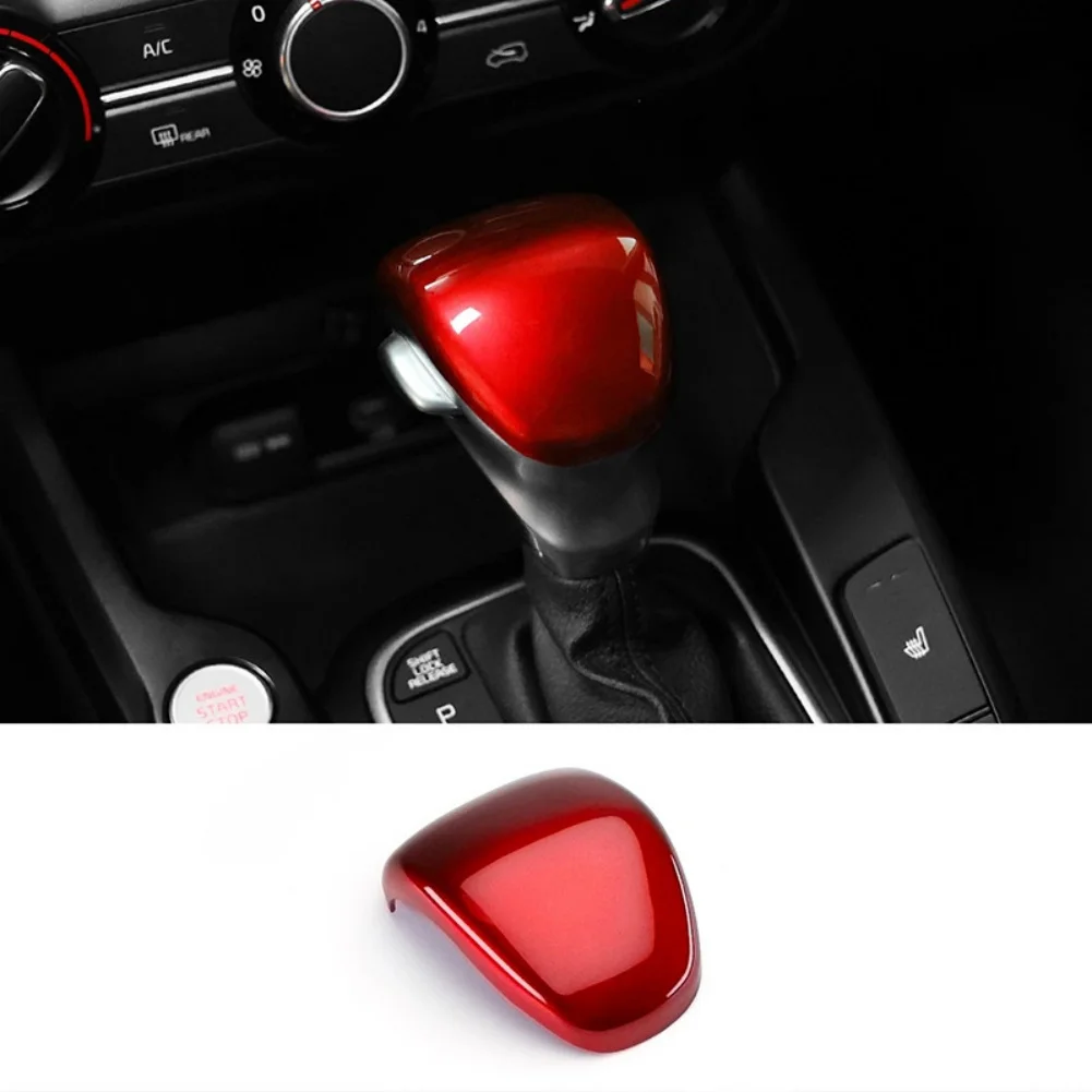 

Car Gear Shift Head Cover Trim Handle Sticker For Kia Telluride 2020-2025 For Sorento 2021-2024 For Seltos For Soul